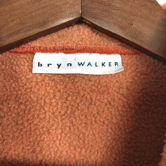 Bryn Walker Long Fleece Duster Cardigan Coat Small - Picture 6 of 8